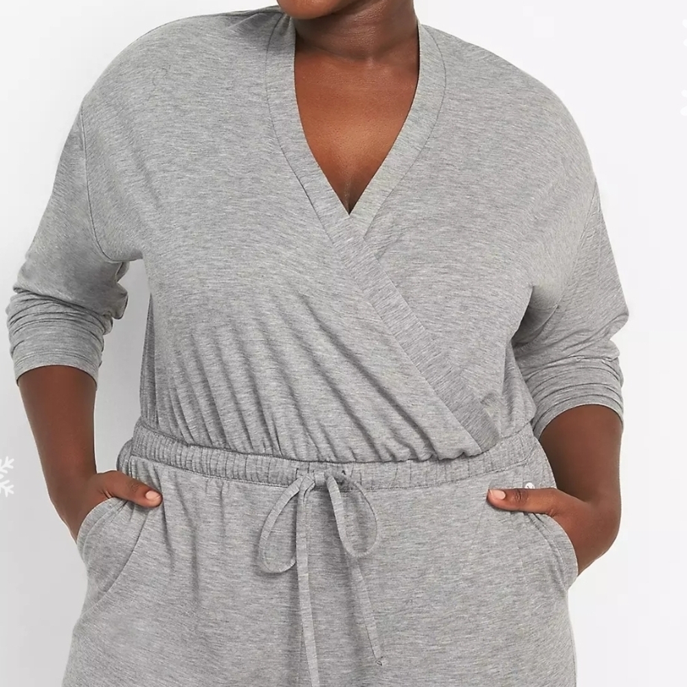 Livi Active Gray Women's Jumpsuit